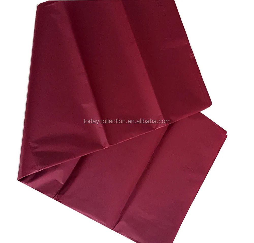 
Red color tissue paper for wrapping 