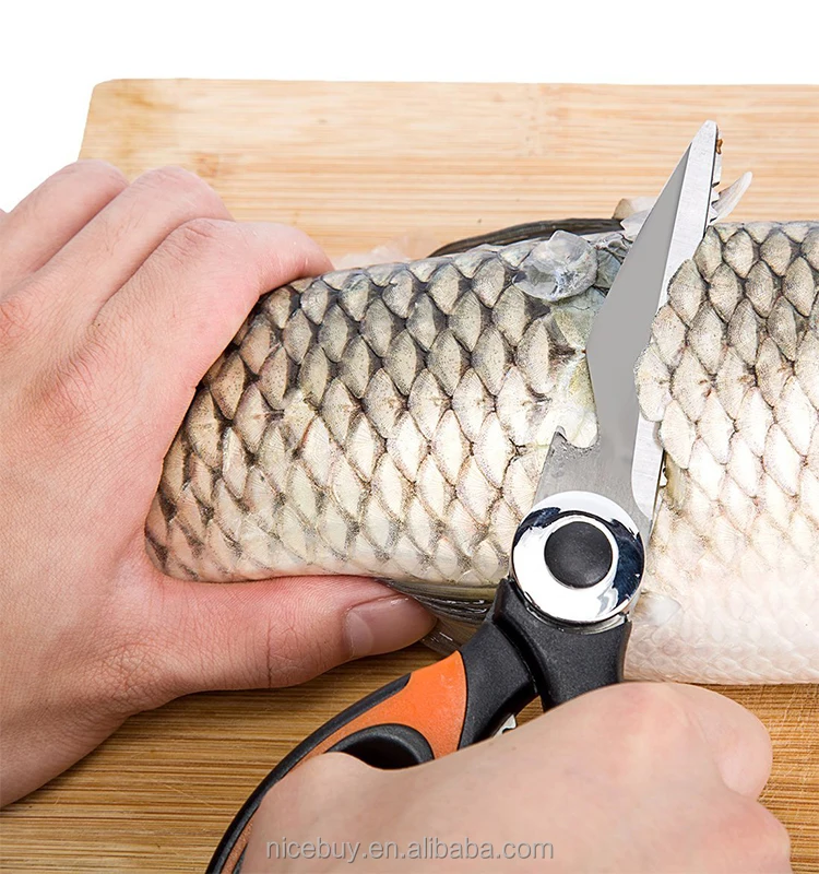 Hot sale Professional Multi-Function Stainless Steel Heavy Duty Kitchen Shears