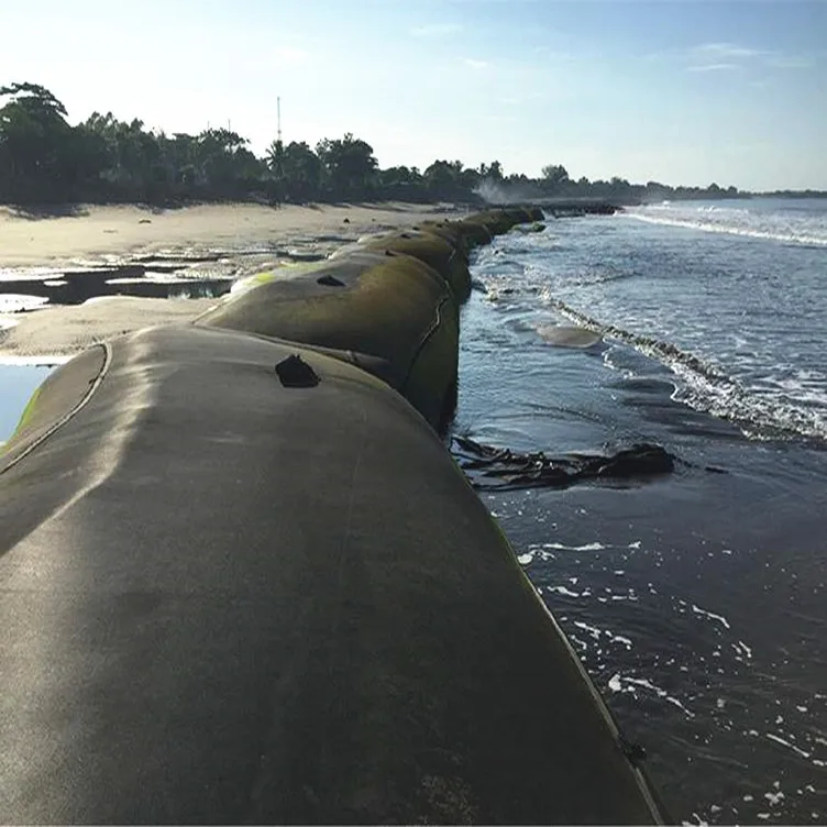 PP woven geotextile Geotube Geocontainer price for Coastalline and marine breakwater