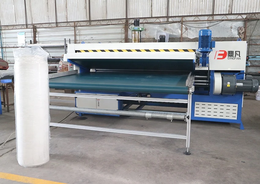 Roll Packing Machine Price Cheap China Foshan Foam Mattress rolling packing machine for sale