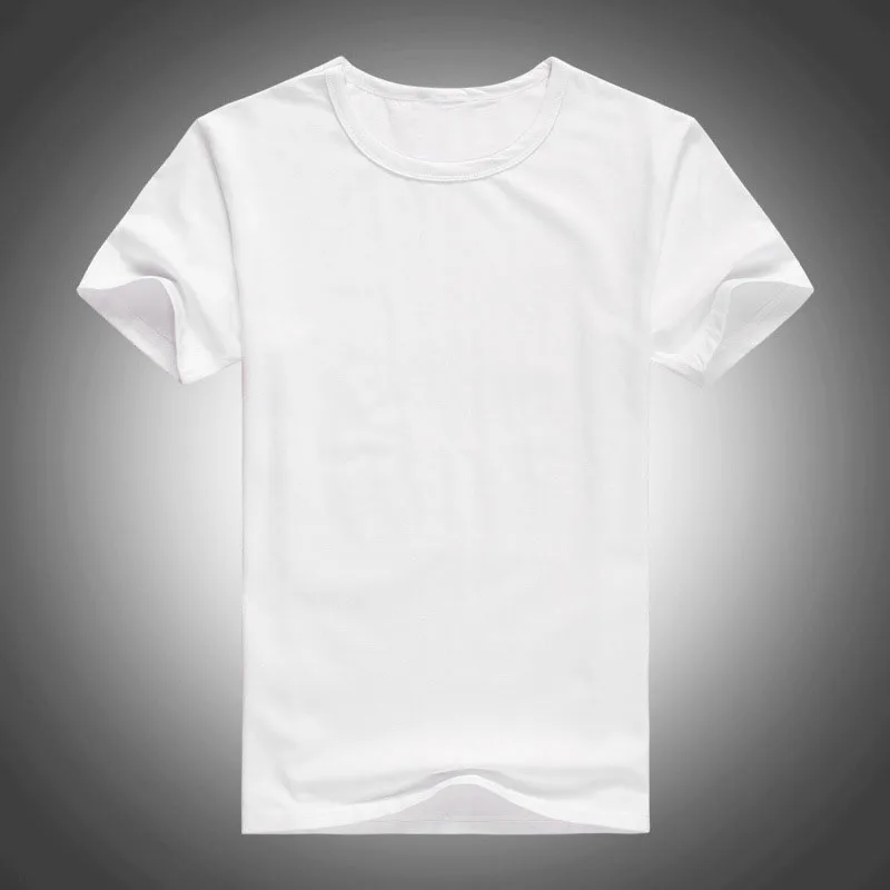 OEM blank men short sleeve plain no brand custom plain white t shirts