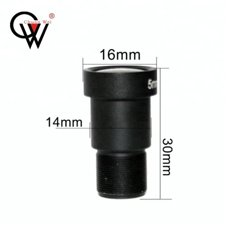 4k lens 5mm M12 Mount 12MP CCTV Board Lens