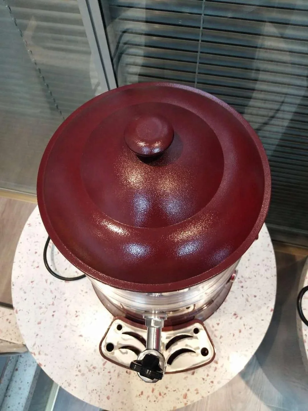 
10L commercial hot chocolate soya-bean milk coffee dispenser machine 