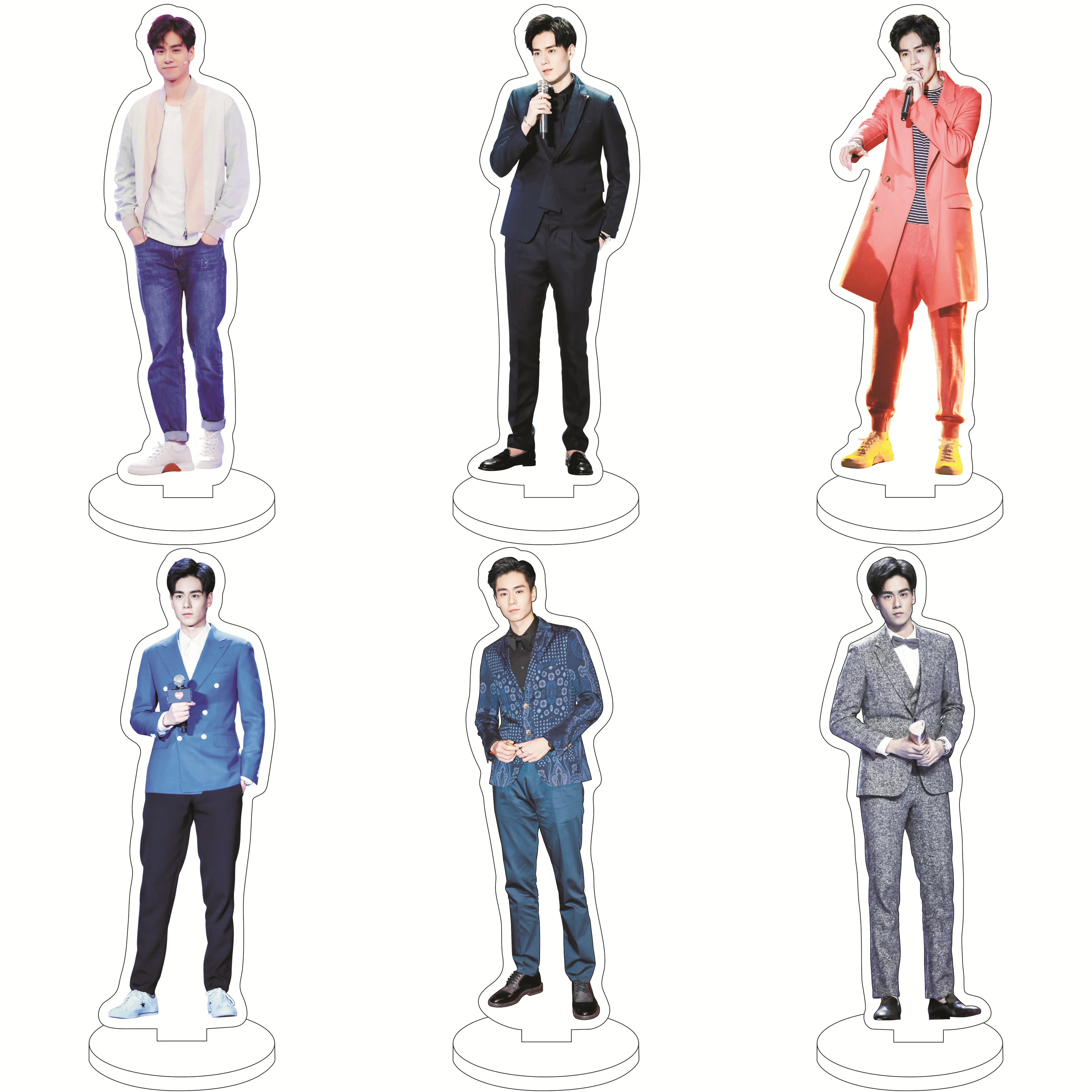 factory wholesale laser cutting 3D acrylic figure fan standee from Plexiglass Circles, Clear Perspex Discs, Lucite PMMA,