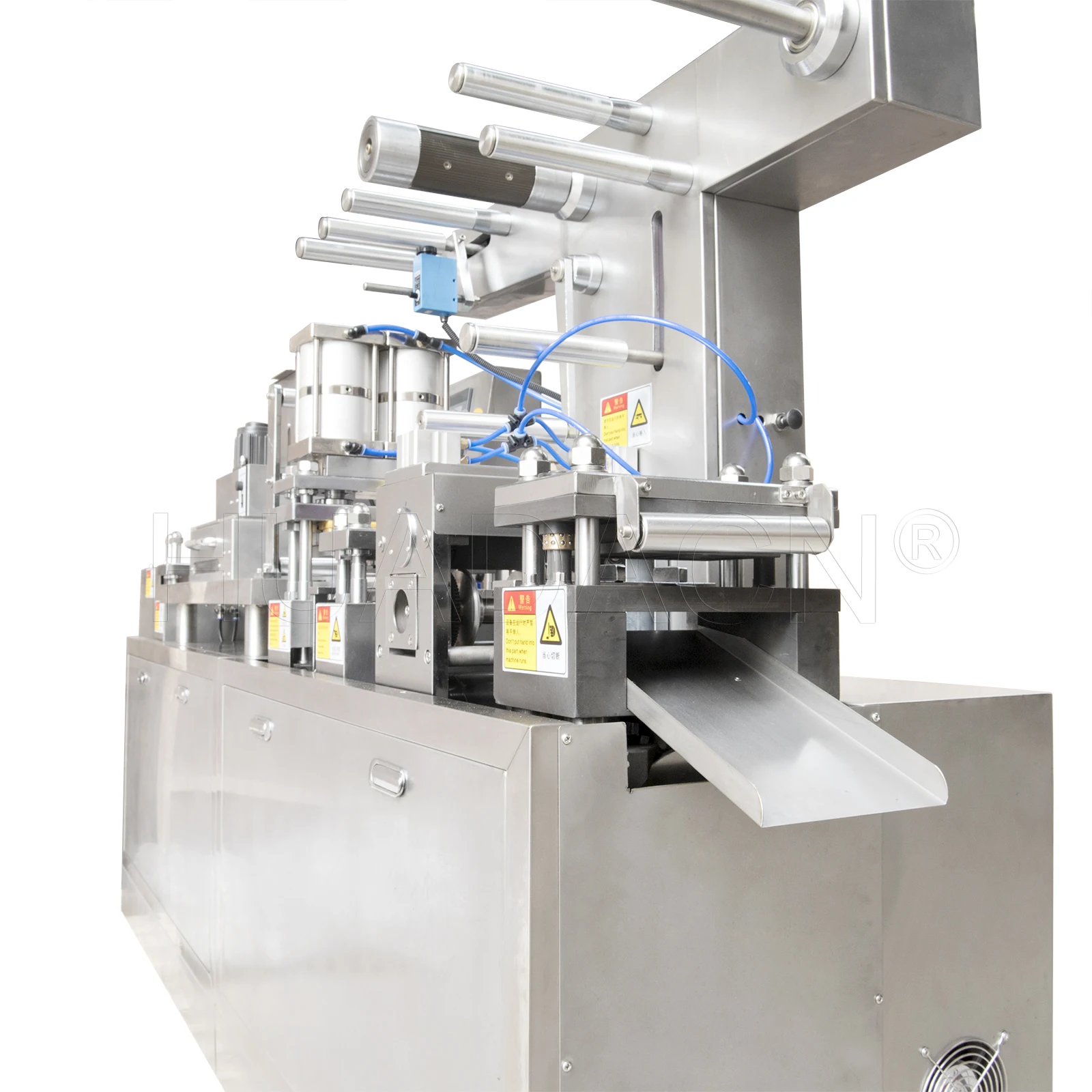 DPP-180 Alu-Alu Blister Packing Machine For Tablet & Capsule Blister Heat Seal Machine