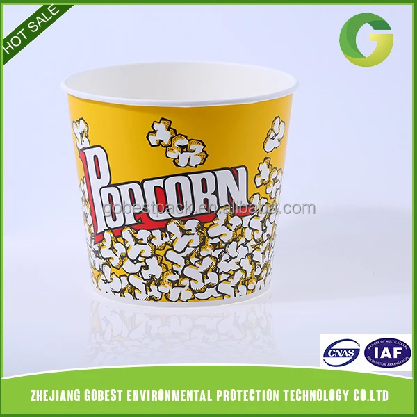 Привлекательная Цена Новый Тип Пользовательские Печатные Ведро Попкорна
