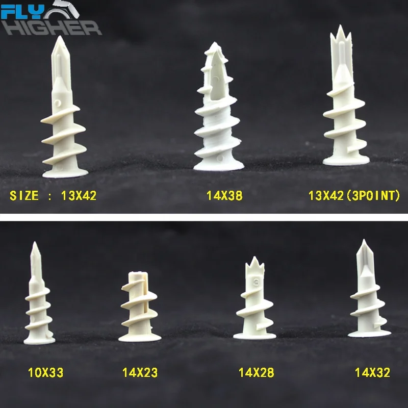 plastic drywall anchor nylon wall plug anchor with Self-tapping Screws for plasterboard