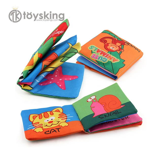 New Toys for Children in 2019 early childhood Education Toys for Kids Baby Funny toys Custom Handmade Fabric Cloth quiet Book