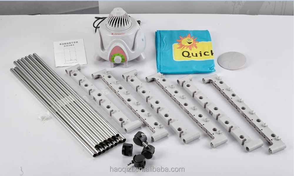 H-803F Fabric Wardrobe PTC heating Electric clothes dryer with Square shape Air O Dry