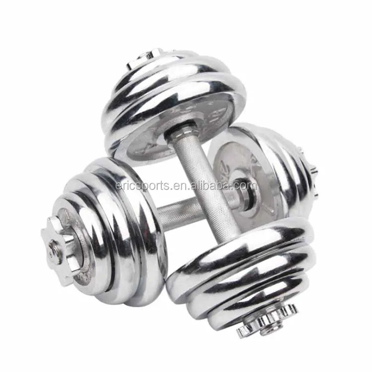 Набор хромированных гантелей 20 кг 30 кг