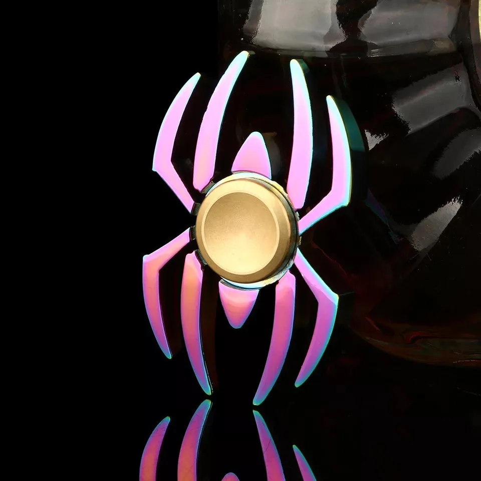 Spider metal spinner EDC Fidget Spinner hands pinner alloy spinner