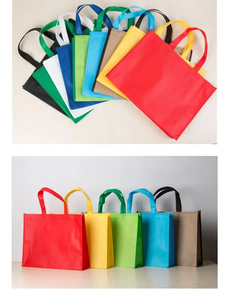cheap 80gsm pp spunbonded nonwoven fabric used promotional bags sewing ecological nonwoven bag