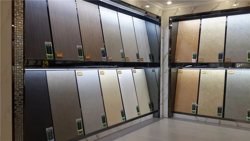 Ultra Thin Porcelain Tile Wood Look Line Pattern Slim Tile Glazed Slabs Italian Porcelain Tile
