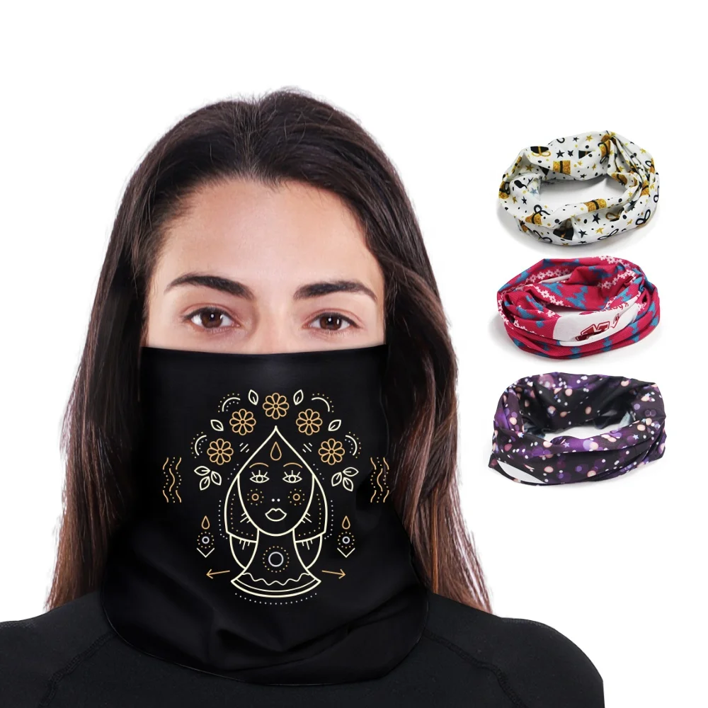 2024 Popular Sports bandana Headwear With multi colour printing