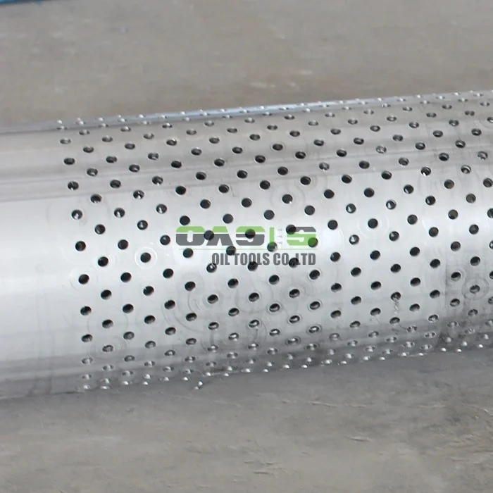 ASTM A312 standard stainless steel perforated drainage pipe