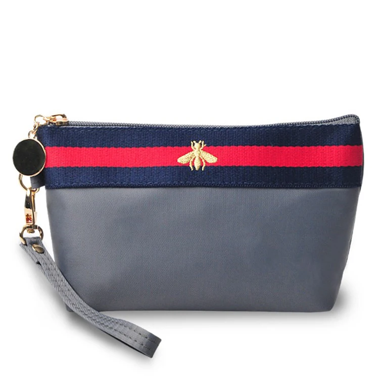 
Fashion Nylon Small Cosmetic Bag Multicolor Pattern Cute Makeup Pouch for Ladies Women 