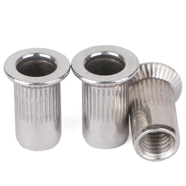Stainless steel big countersunk flat head open end rivet nut M5 M6 M8 M10