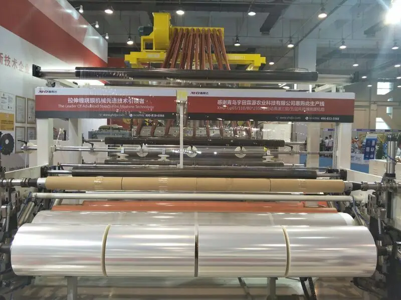 stretch pallet wrap film production line