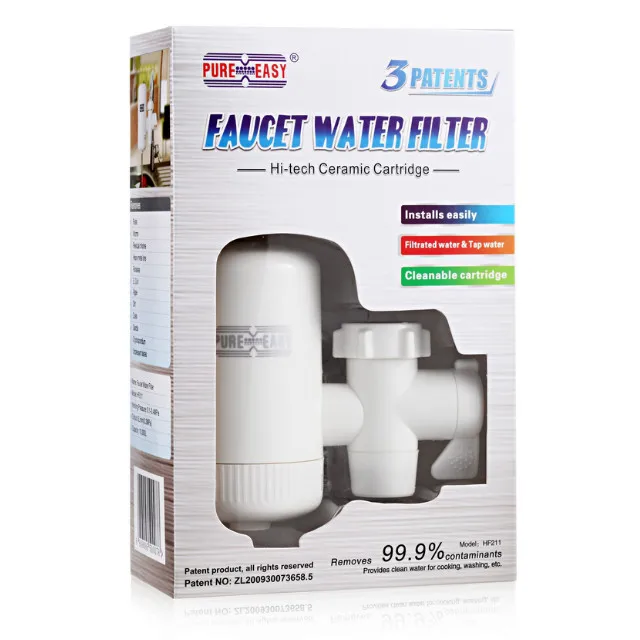 Faucet Tap connected water filter/purifier with 0.5 micron ceramic cartridge