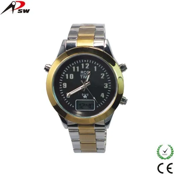 High quality Japan Miyota movement watch solar power radio digital wrist watches