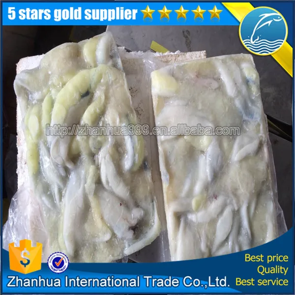 Очистить замороженные Illex кальмары яйцо капсула