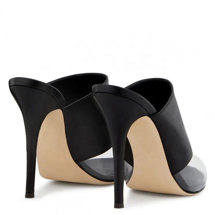 
Wholesale Cheap Woman PVC Shoes Ladies High Heel Slippers 