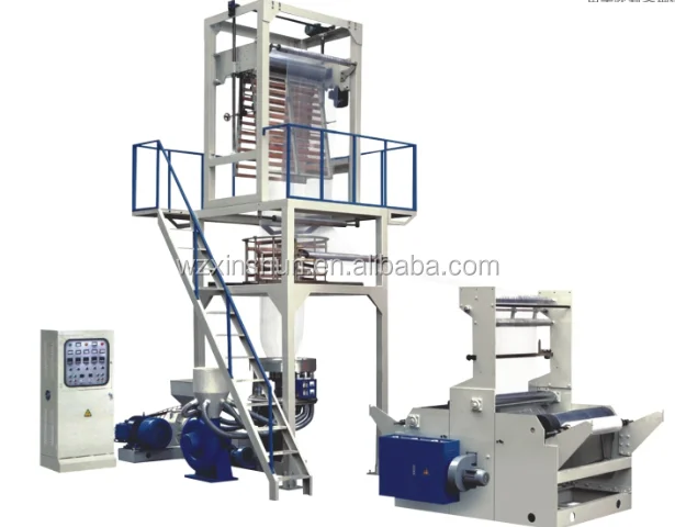 
Xinshun HDPE,LDPE Film Blowing Machine,Model SJ45,SJ50,SJ55,SJ65 