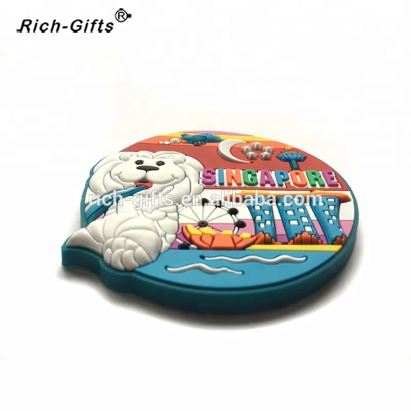 
Custom PVC Souvenir Fridge Magnet For Different Countries 
