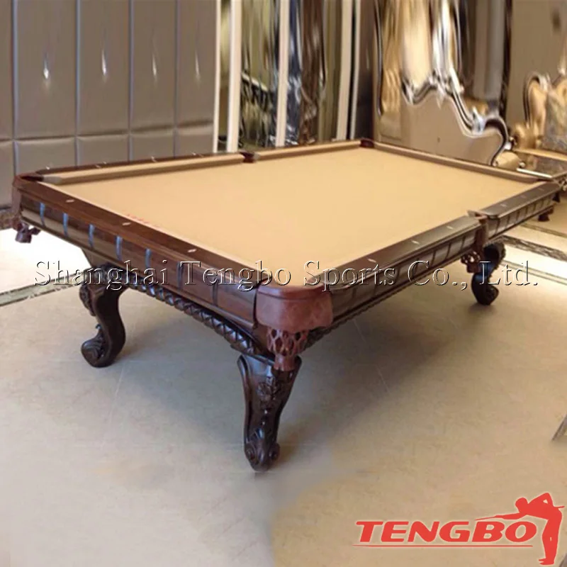 Solid wood cheap billiards table price for sale