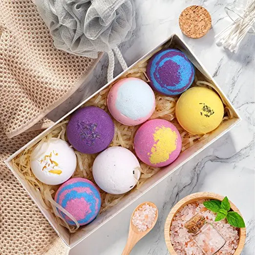 Hot sale custom natural epsom salts bath bombs