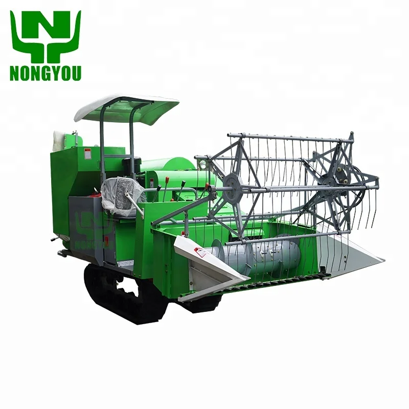 4LZ-1.6 rice combine Harvester wheat cutting machine india price