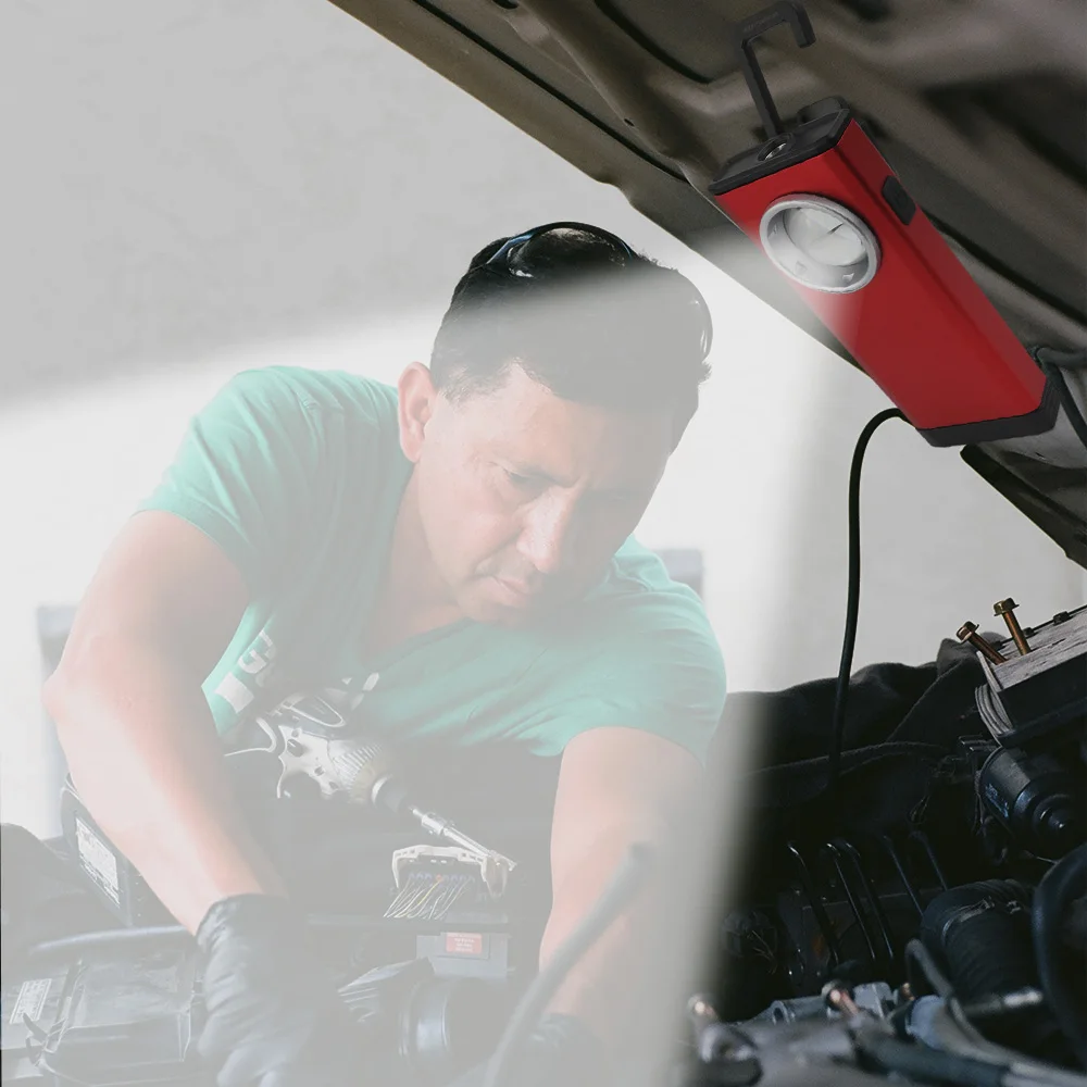 Hands Free Portable Magnetic Base 3W Led Work Light Battery for Car Repair Residential ROHS