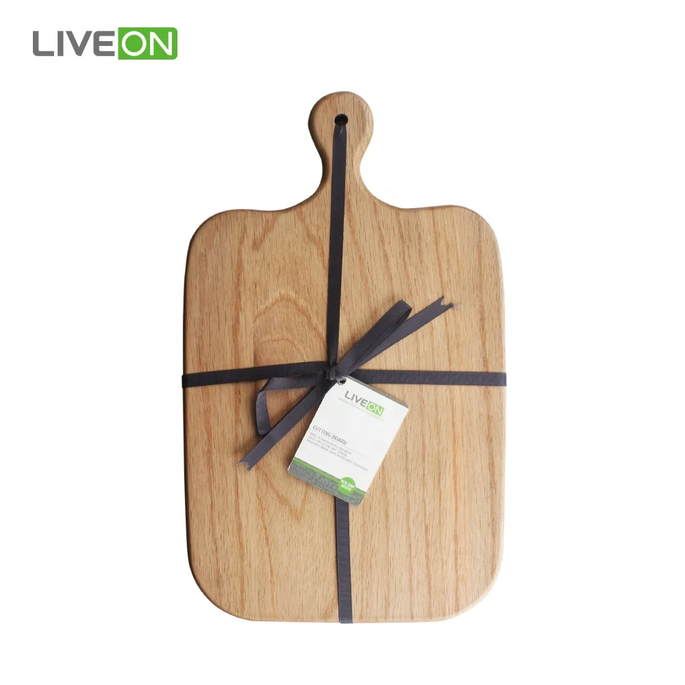 
Carbonization Kitchen Red Oak Wood Chopping Cutting Board 