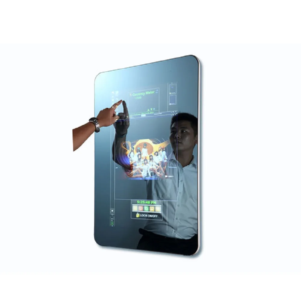 2019 Hot Selling Top Fashion 32 Inch wall mount Digital Signage Lcd Magic Mirror Ad Display/Player