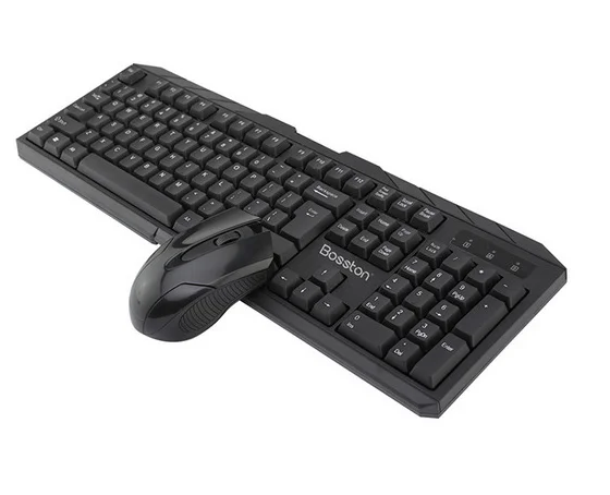 
OEM factory price ergonomic wireless gaming keyboard and mouse for computer 