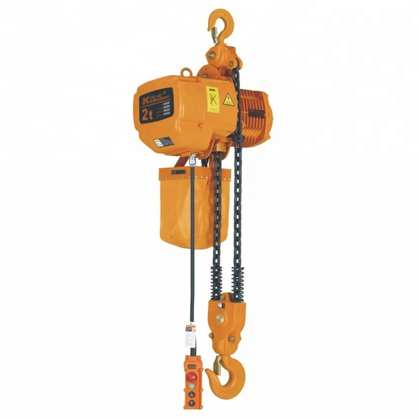 lifting equipment for construction material electric chain hoist 440v 60hz 2ton Factory wholesale KKBB fixed type electric hoist