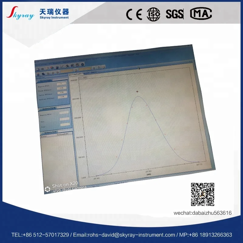 ICP AES laboratory equipment for minerals alloy measurement