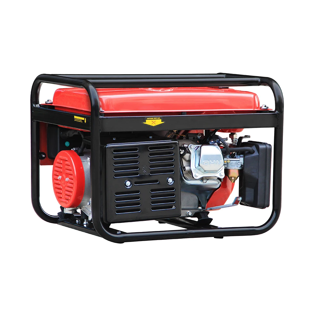 3 кВт однофазный бензиновый генератор с ручным запуском и воздушным охлаждением для домашнего использования