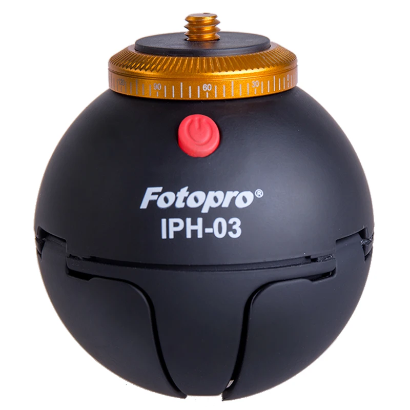 Fotopro 360 Degree Rotation for camera or phone with time lapse selfie tripod electronic ball panorama head