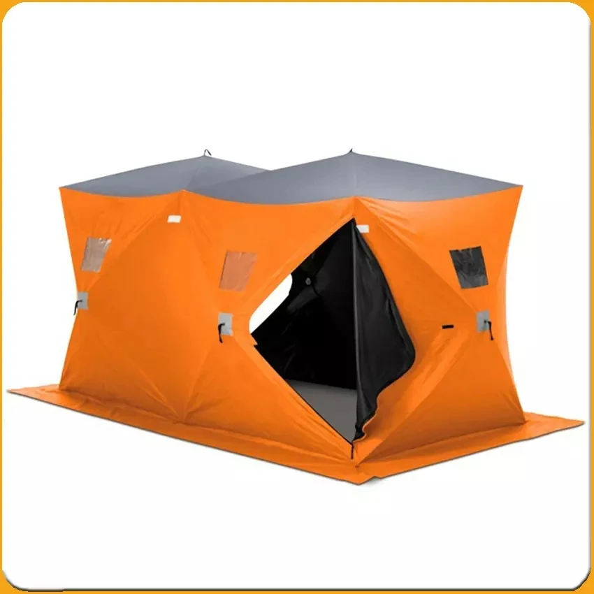 Factory direct sale 3-4 person winter ice cube winter carp fishing tent house
