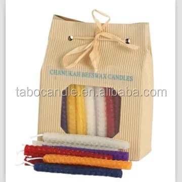 Белые свечи Ханука Safed