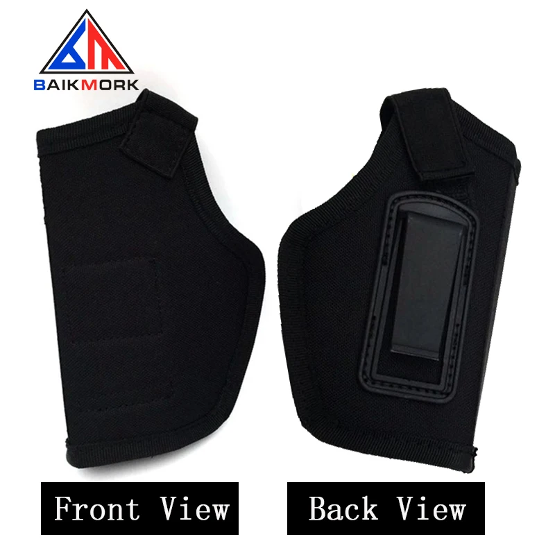 Tactical Portable Lightweight Hunting Gear Holder Bag Right and Left Universal  Concealed Carry Holster Bag with Clip
