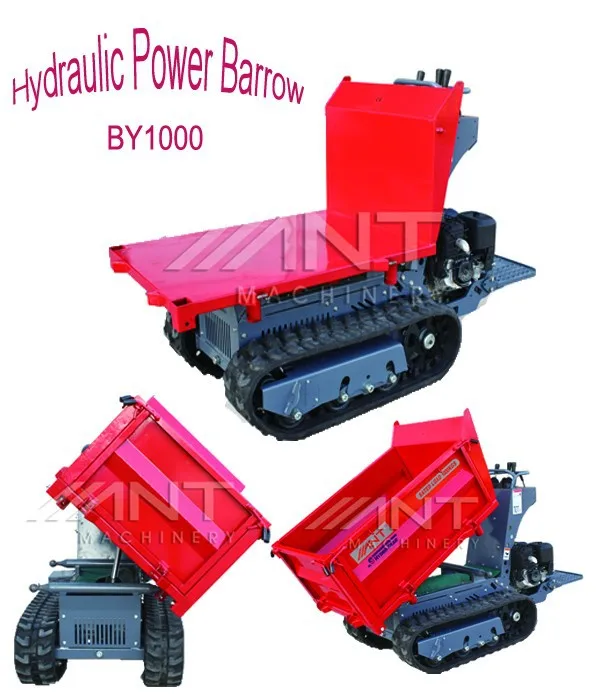 BY1000 agricultural machinery piston pump three sides self loader