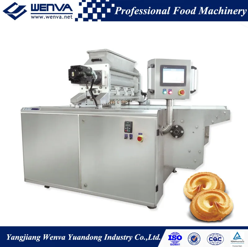 Steel Band Depositor Extrude Cookie Making Machine