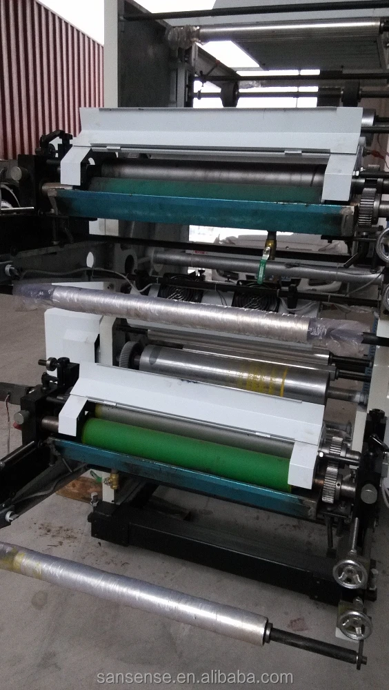 YT-2600 2 colour flexo printing machine plastic film flexo printing machine printing flexographic