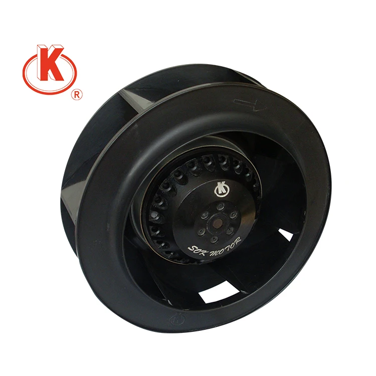 115V 133mm Back Curved Centrifugal Blower Fan Blades