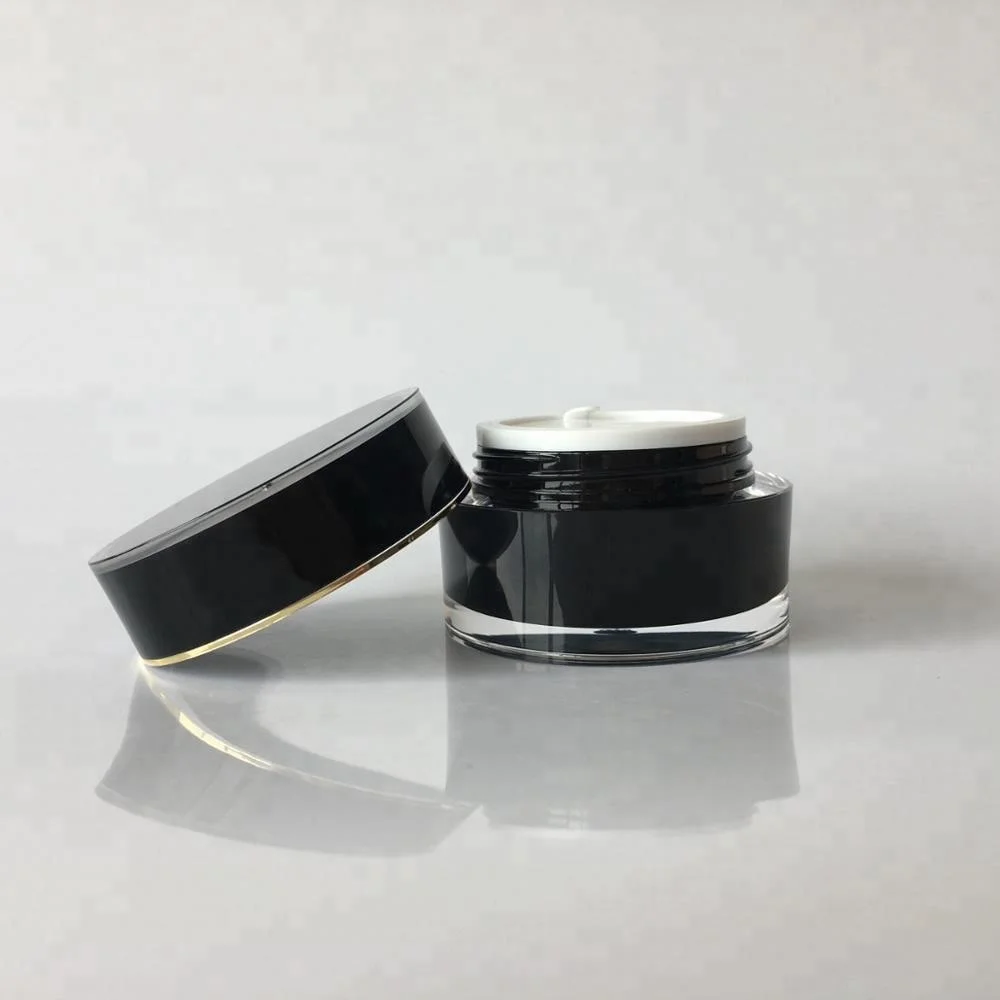 supply inventory acrylic cream mason jar 30 ml square round beautiful cosmetics eye cream jar