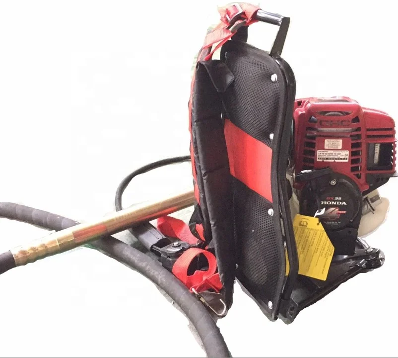 concrete backpack petrol vibrator