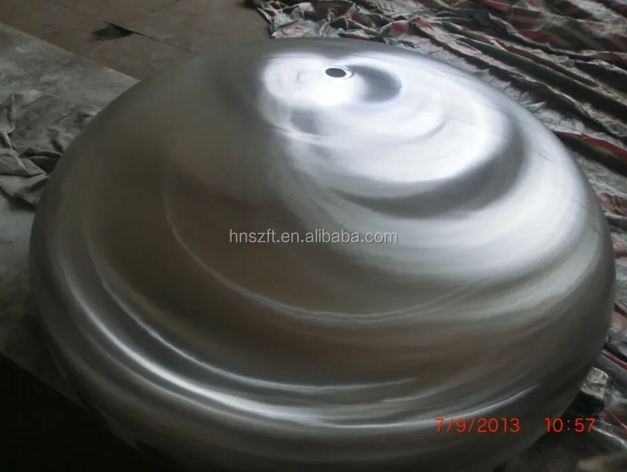 ASME Standard High quantity 304 stainless steel vessel dish head