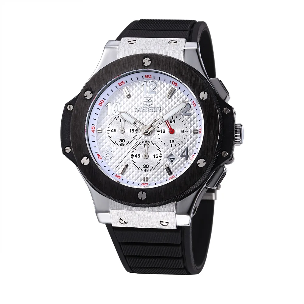 Top Brand Luxury Quartz Watch Men Sport Chronograph Wrist Watch for Man